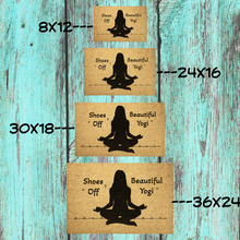 Load image into Gallery viewer, Beautiful Yogi Outdoor Mat