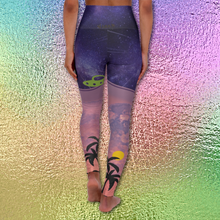 Load image into Gallery viewer, Outer World Inner Peace Yoga Leggings