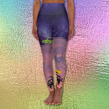 Load image into Gallery viewer, Outer World Inner Peace Yoga Leggings
