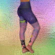 Load image into Gallery viewer, Outer World Inner Peace Yoga Leggings