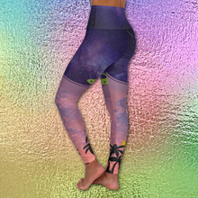 Load image into Gallery viewer, Outer World Inner Peace Yoga Leggings